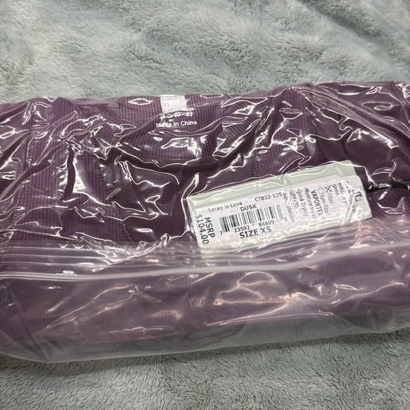 NWT • Lucky in Love • Avant Garde 1.0 • It's A Wrap Long Sleeve • 💜 Dusk • XS - Picture 13 of 13